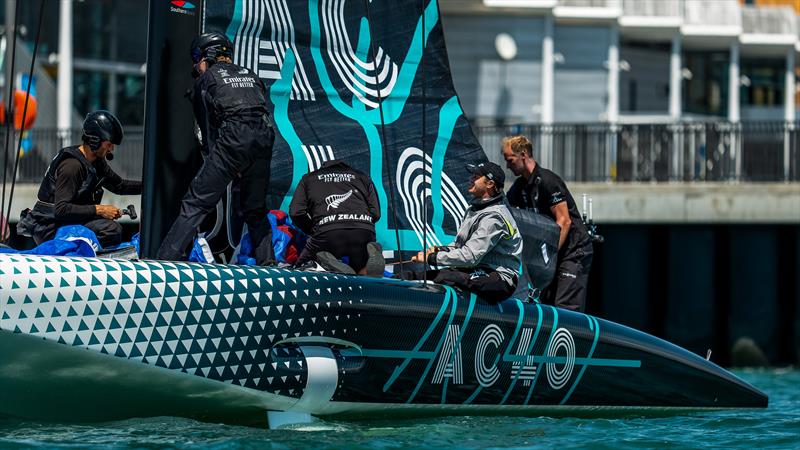 Emirates Team NZ AC40 One Design - 27 October, 2022 - Waitemata Harbour, Auckland - photo © Adam Mustill / America's Cup