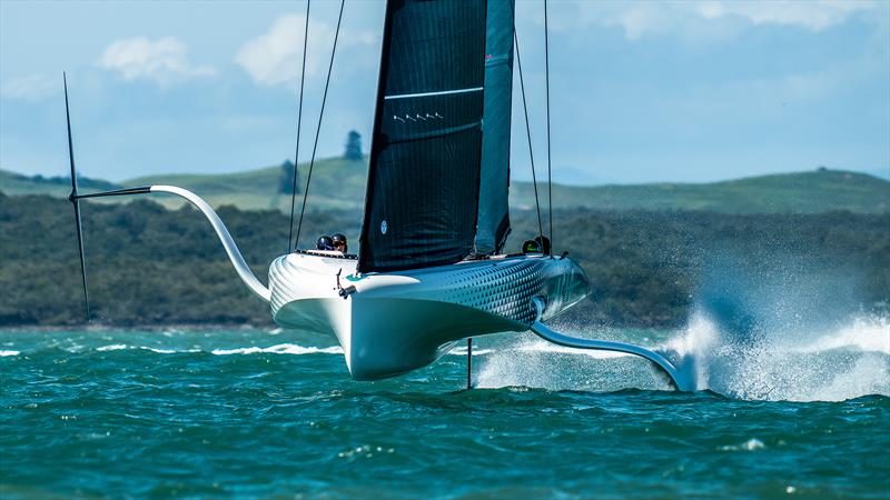 Emirates Team NZ AC40 One Design  - 27 October, 2022 - Waitemata Harbour, Auckland photo copyright Adam Mustill / America's Cup taken at Royal New Zealand Yacht Squadron and featuring the AC40 class