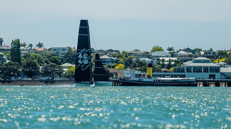 Emirates Team NZ AC40 One Design - 27 October, 2022 - Waitemata Harbour, Auckland - photo © Adam Mustill / America's Cup