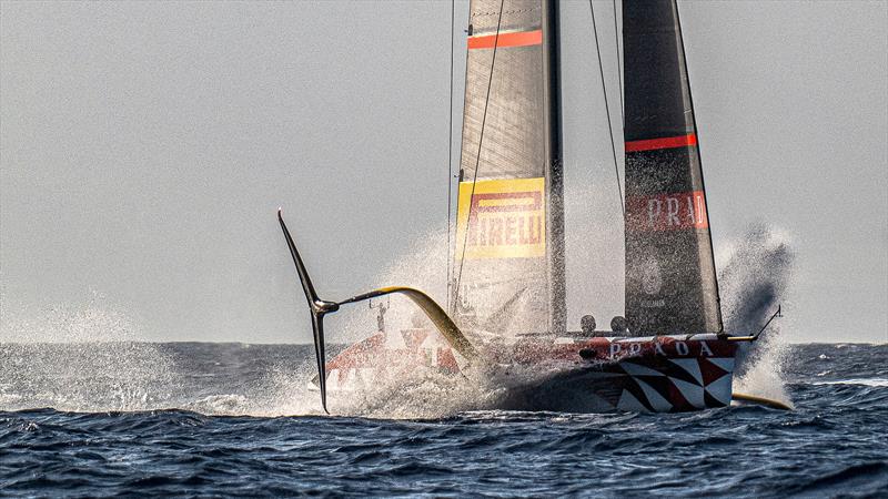 Luna Rossa Prada Pirelli - LEQ12 - October 29, 2022 - Gulf of Cagliari - photo © Ivo Rovira / America'sCup