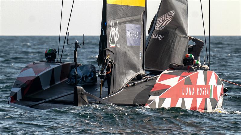 Luna Rossa Prada Pirelli - LEQ12 - October 29, 2022 - Gulf of Cagliari - photo © Ivo Rovira / America'sCup