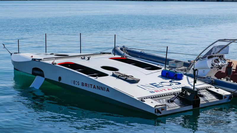 INEOS Britannia - prototype yacht - T6 (LEQ12) - 27October, 2022 - Malloca - photo © Ugo Fonolla/ America's Cup