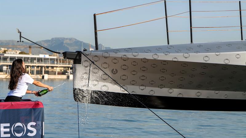 INEOS Britannia  launch prototype - T6 (LEQ12)- 27October, 2022 - Mallorca photo copyright Ugo Fonolla / America's Cup taken at Royal Yacht Squadron and featuring the AC40 class