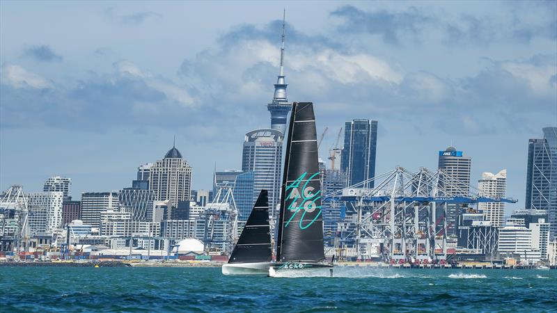 Emirates Team NZ AC40 One Design  - 2 November, 2022 - Waitemata Harbour, Auckland - photo © Adam Mustill / America's Cup