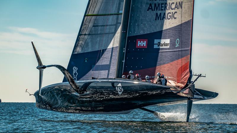 American Magic - AC75  - 1 November, 2022 - Pensacola, Fl - photo © Paul Todd/America's Cup