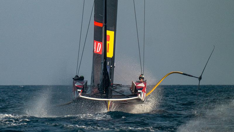 Luna Rossa Prada Pirelli -  LEQ12 - November 3, 2022 - Cagliari photo copyright Ivo Rovira / America'sCup taken at Circolo della Vela Sicilia and featuring the AC40 class