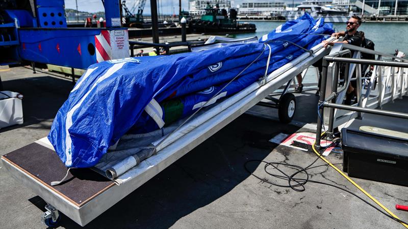 Emirates Team NZ AC40/LEQ12  - 4 November, 2022 - Waitemata Harbour, Auckland - photo © Adam Mustill / America's Cup