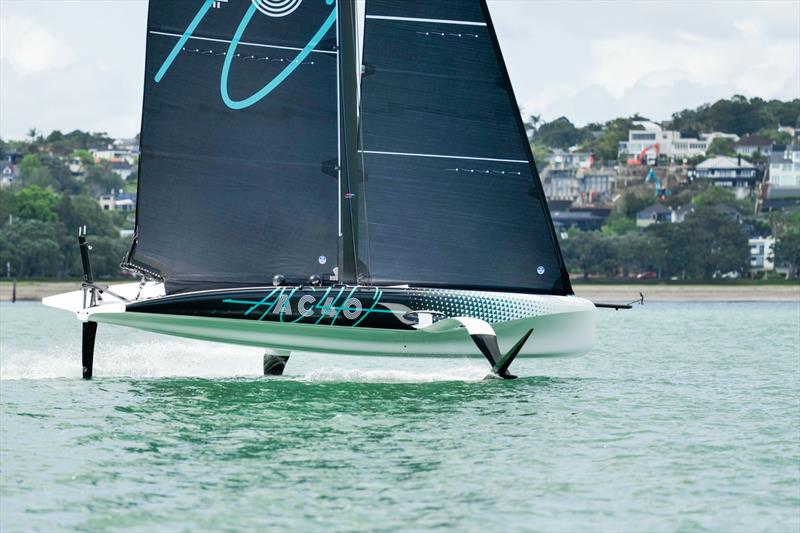 Emirates Team NZ AC40/LEQ12  - 4 November, 2022 - Waitemata Harbour, Auckland - photo © Adam Mustill / America's Cup