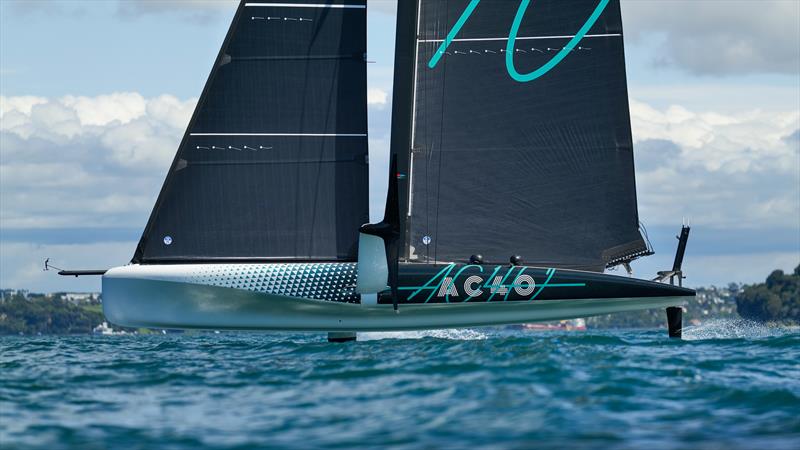 Emirates Team New Zealand - AC40 - Waitemata Harbour - Auckland - November 16, 2022 - photo © Adam Mustill / America's Cup