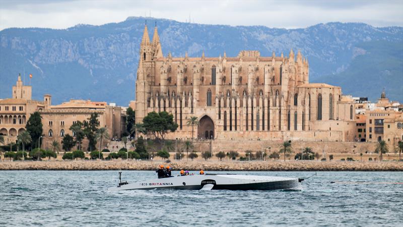 INEOS Britannia -  LEQ12 - November 18, 2022 - Majorca - photo © Ugo Fonolla / America's Cup