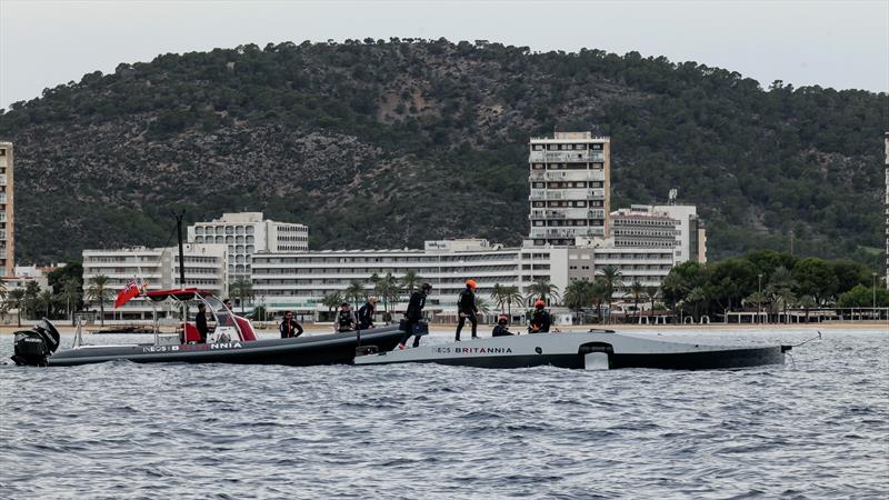 INEOS Britannia -  LEQ12 - November 18, 2022 - Majorca photo copyright Ugo Fonolla / America's Cup taken at Royal Yacht Squadron and featuring the AC40 class