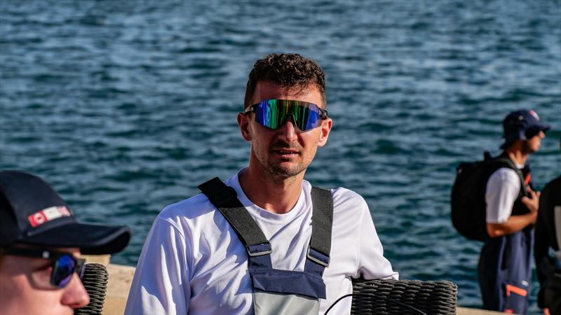 Giles Scott - INEOS Britannia -  LEQ12 - November 18, 2022 - Majorca photo copyright Ugo Fonolla / America's Cup taken at Royal Yacht Squadron and featuring the AC40 class