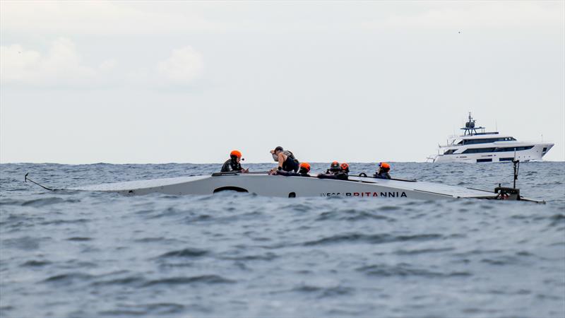 INEOS Britannia -  LEQ12 - November 18, 2022 - Majorca - photo © Ugo Fonolla / America's Cup