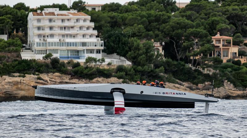 INEOS Britannia -  LEQ12 - November 18, 2022 - Majorca - photo © Ugo Fonolla / America's Cup