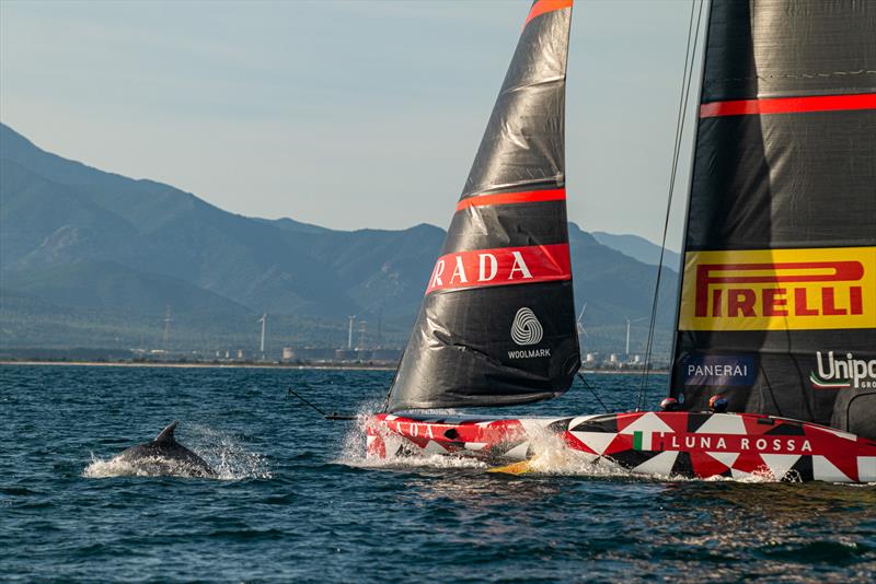 Luna Rossa Prada Pirelli - LEQ12 - Day 9 - November 27, 2022 - Cagliari - photo © Ivo Rovira / America'sCup