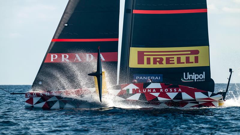 Luna Rossa Prada Pirelli -  LEQ12 - November 30, 2022 - Cagliari, Sardinia - photo © Ugo Fonolla / America's Cup