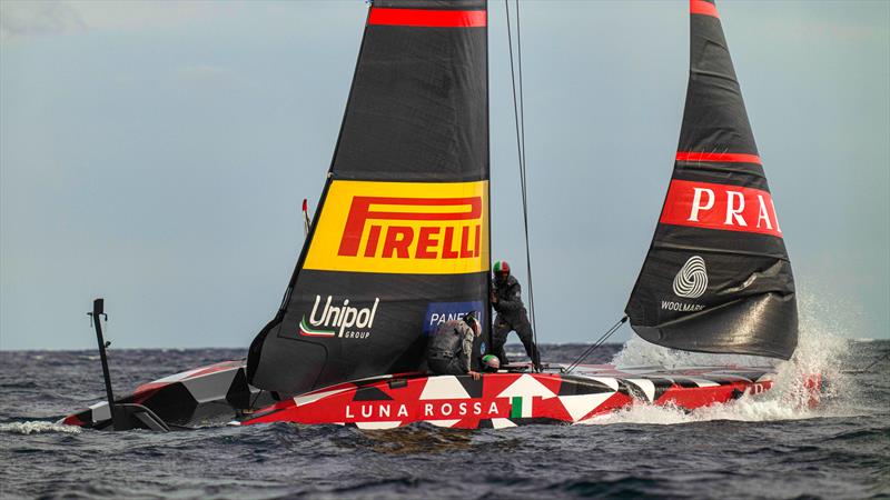 Luna Rossa Prada Pirelli -  LEQ12 - December 2, 2022 - Cagliari, Sardinia - photo © Ivo Rovira / America's Cup