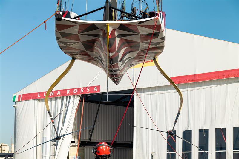 Luna Rossa Prada Pirelli -  LEQ12 - December 7, 2022 - Cagliari, Sardinia photo copyright Ivo Rovira / America'sCup taken at Circolo della Vela Sicilia and featuring the AC40 class