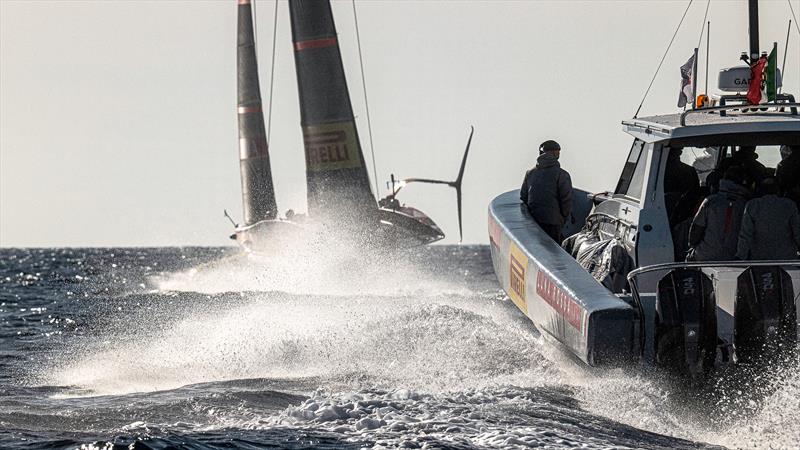 Luna Rossa Prada Pirelli -  LEQ12 - December 7, 2022 - Cagliari, Sardinia - photo © Ivo Rovira / America'sCup