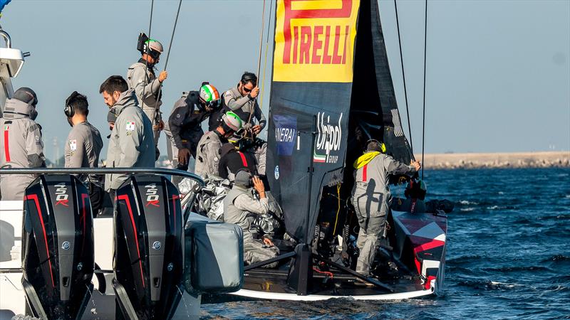 Luna Rossa Prada Pirelli -  LEQ12 - December 7, 2022 - Cagliari, Sardinia - photo © Ivo Rovira / America'sCup