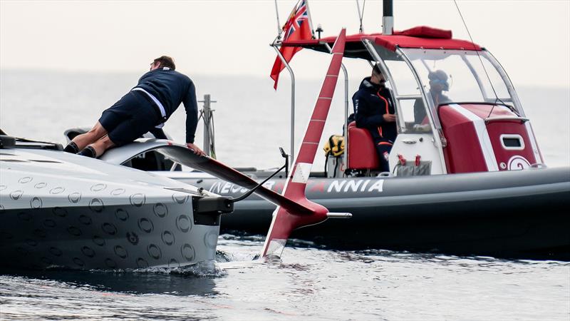 INEOS Britannia - Tow testing - December 7, 2022 - Mallorca - photo © Ugo Fonolla / America's Cup