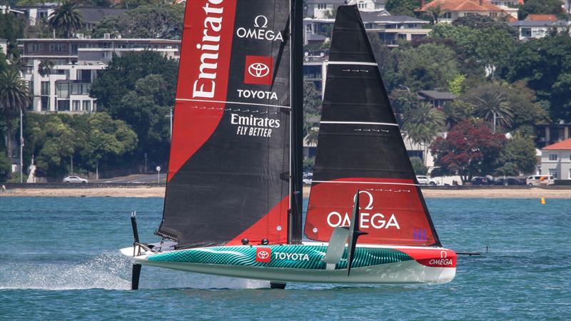 Emirates Team New Zealand - Waitemata Harbour - Auckland - December 16, 2022 - photo © Richard Gladwell / Sail-World.com