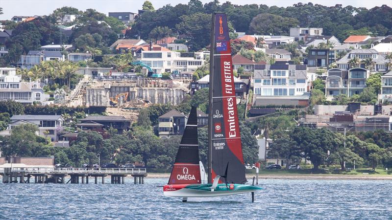 Emirates Team New Zealand - Waitemata Harbour - Auckland - December 16, 2022 - photo © Richard Gladwell / Sail-World.com