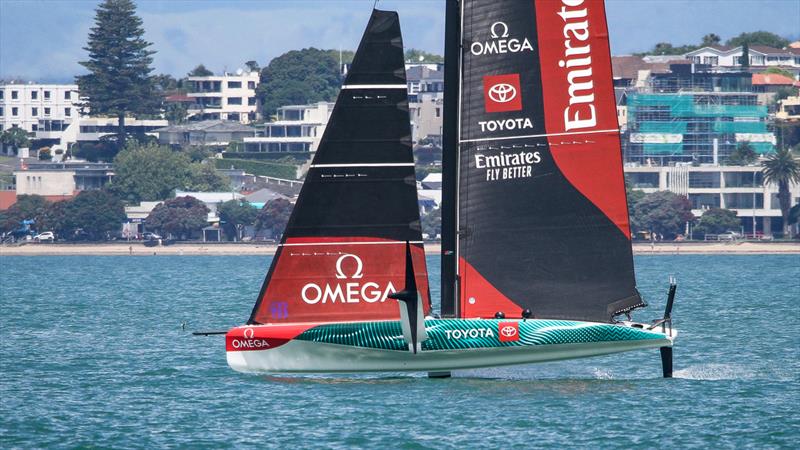 Emirates Team New Zealand - Waitemata Harbour - Auckland - December 16, 2022 - photo © Richard Gladwell / Sail-World.com