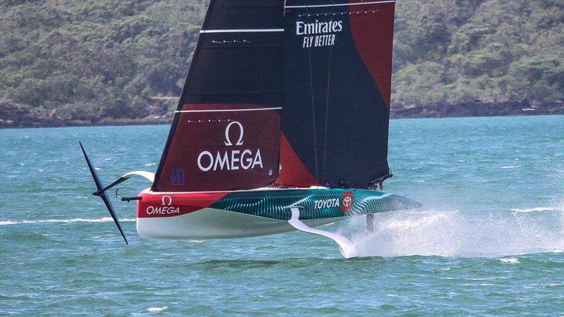 Emirates Team New Zealand - Waitemata Harbour - Auckland - December 16, 2022 - photo © Richard Gladwell / Sail-World.com