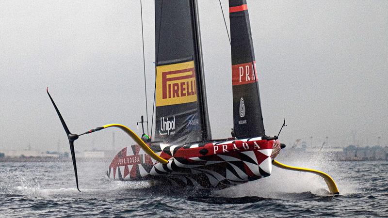 Luna Rossa Prada Pirelli self launches -   LEQ12 - December 16, 2022 - Cagliari, Sardinia - photo © Ivo Rovira / America'sCup