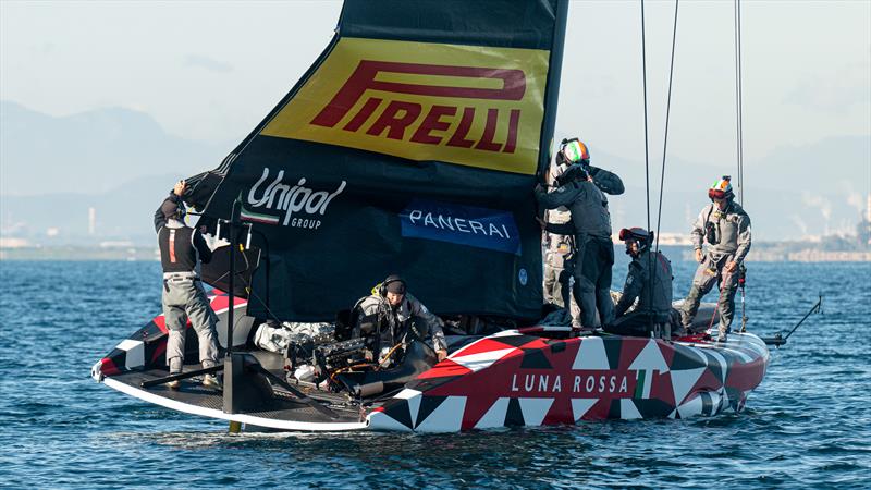 Luna Rossa Prada Pirelli -   LEQ12 - December 19, 2022 - Cagliari - photo © Ivo Rovira / America'sCup