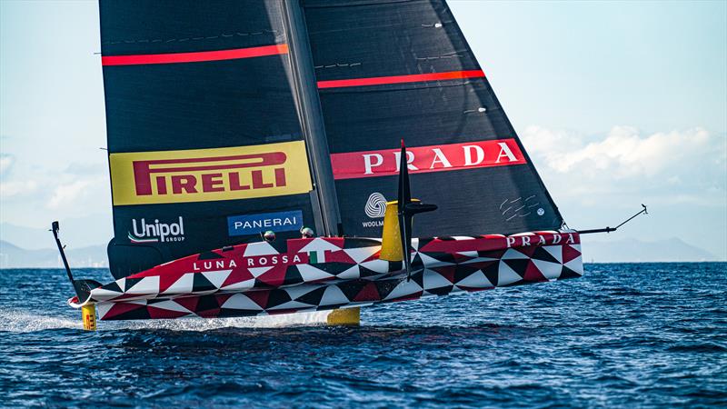 Luna Rossa Prada Pirelli -   LEQ12 - December 20, 2022 - Cagliari - photo © Ivo Rovira / America'sCup