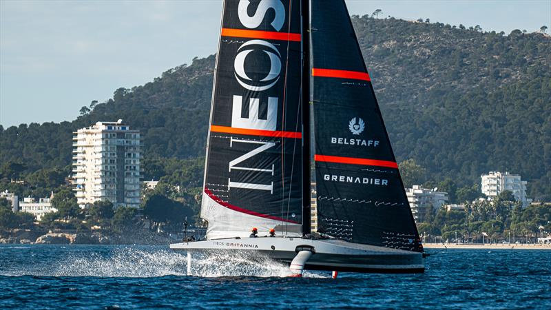 INEOS Britannia - LEQ12 - December 21, 2022 - Badia de Palma - Mallorca - photo © Ugo Fonolla / America's Cup