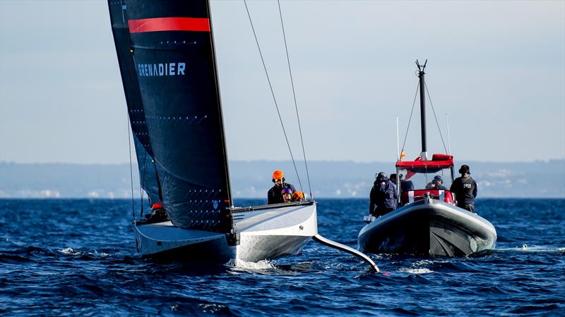 INEOS Britannia  -   LEQ12 - December 21, 2022 - Badia de Palma - Mallorca photo copyright Ivo Rovira / America'sCup taken at Royal Yacht Squadron and featuring the AC40 class