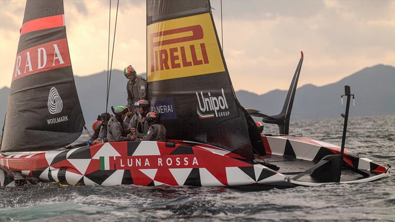 Luna Rossa Prada Pirelli -   LEQ12 - January 8, 2023 - Cagliari - photo © Ivo Rovira / America'sCup