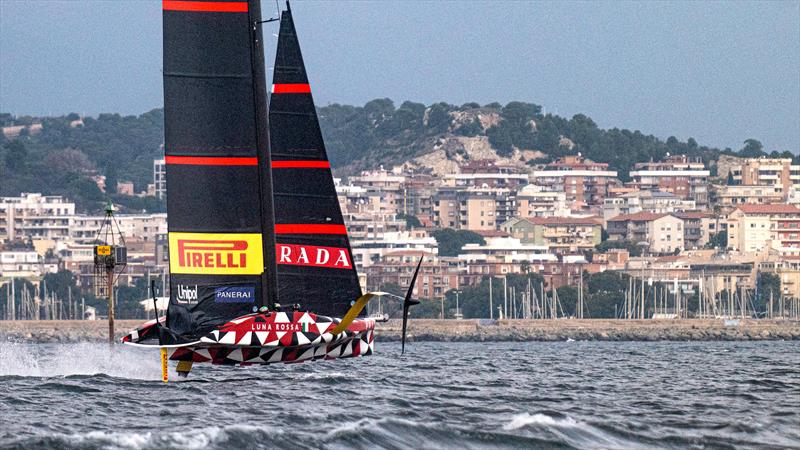 Luna Rossa Prada Pirelli -   LEQ12 - January 8, 2023 - Cagliari - photo © Ivo Rovira / America'sCup