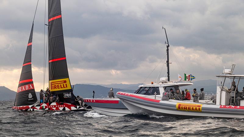 Luna Rossa Prada Pirelli -   LEQ12 - January 8, 2023 - Cagliari - photo © Ivo Rovira / America'sCup