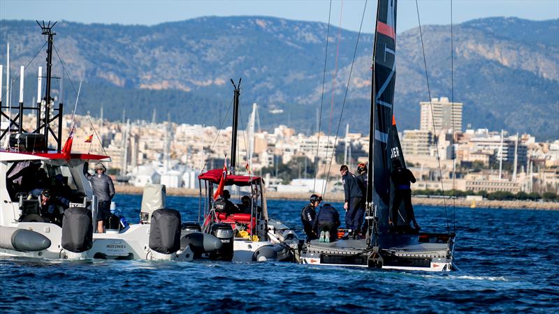 INEOS Britannia  -   LEQ12 - January 10, 2023 - Badia de Palma - Mallorca - photo © Ugo Fonolla / America's Cup