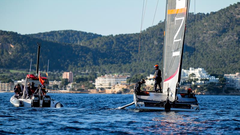 INEOS Britannia  -   LEQ12 - January 10, 2023 - Badia de Palma - Mallorca - photo © Ugo Fonolla / America's Cup