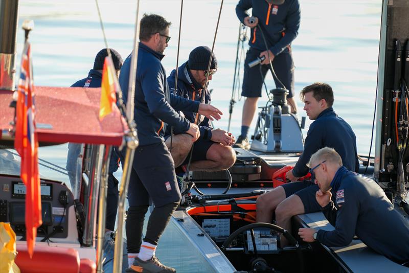 INEOS Britannia - LEQ12 - January 11, 2023 - Badia de Palma - Mallorca - photo © Ugo Fonolla / America's Cup