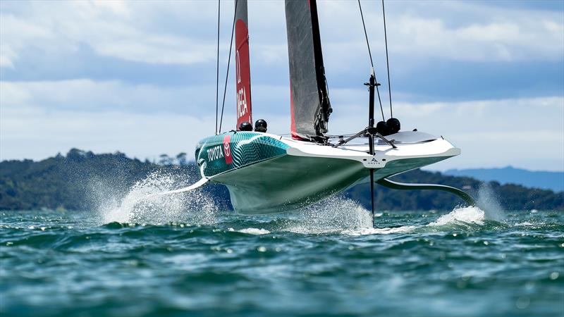 Emirates Team NZ -  AC40-1|LEQ12 - January 18, 2023 - Hauraki Gulf - photo © Adam Mustill / America's Cup