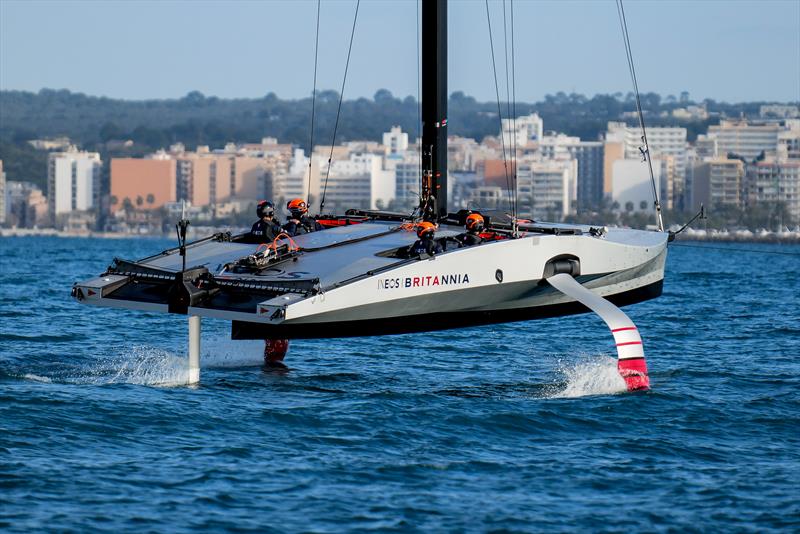 INEOS Britannia - LEQ12 - January 20, 2023 - Badia de Palma - Mallorca - photo © Ugo Fonolla / America's Cup