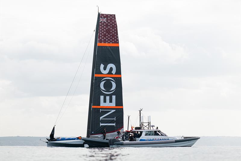 INEOS Britannia  -   LEQ12 - January 26, 2023 - Badia de Palma - Mallorca - photo © Ugo Fonolla / America's Cup