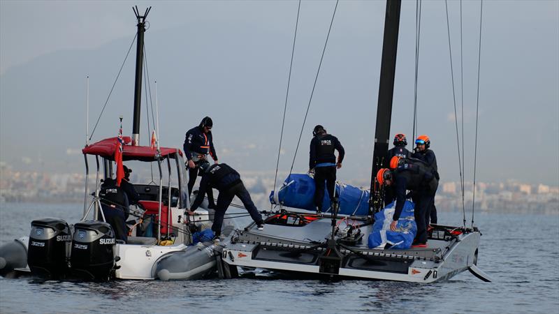 INEOS Britannia  -   LEQ12 - January 26, 2023 - Badia de Palma - Mallorca - photo © Ugo Fonolla / America's Cup