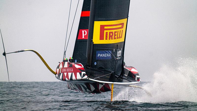 Luna Rossa Prada Pirelli -   LEQ12 - January 26, 2023 - Cagliari photo copyright Ivo Rovira / America'sCup taken at Yacht Club Cagliari and featuring the AC40 class