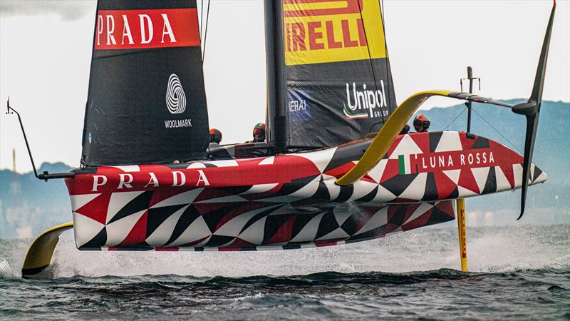 Luna Rossa Prada Pirelli -   LEQ12 - January 26, 2023 - Cagliari photo copyright Ivo Rovira / America'sCup taken at Yacht Club Cagliari and featuring the AC40 class