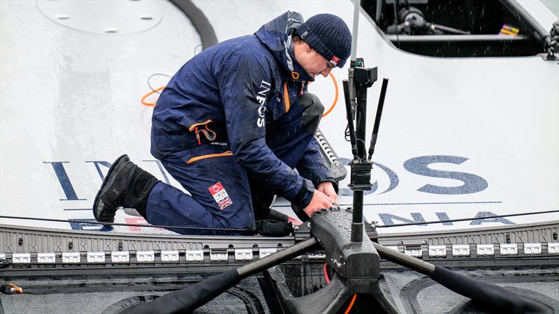 INEOS Britannia  -   LEQ12 - January 28, 2023 - Badia de Palma - Mallorca - photo © Ugo Fonolla / America's Cup