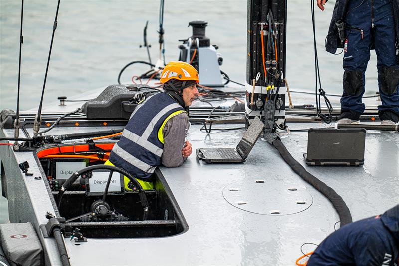 INEOS Britannia  -   LEQ12 - January 28, 2023 - Badia de Palma - Mallorca photo copyright Ugo Fonolla / America's Cup taken at Royal Yacht Squadron and featuring the AC40 class