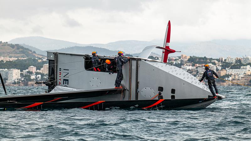 INEOS Britannia  -   LEQ12 - January 28, 2023 - Badia de Palma - Mallorca - photo © Ugo Fonolla / America's Cup