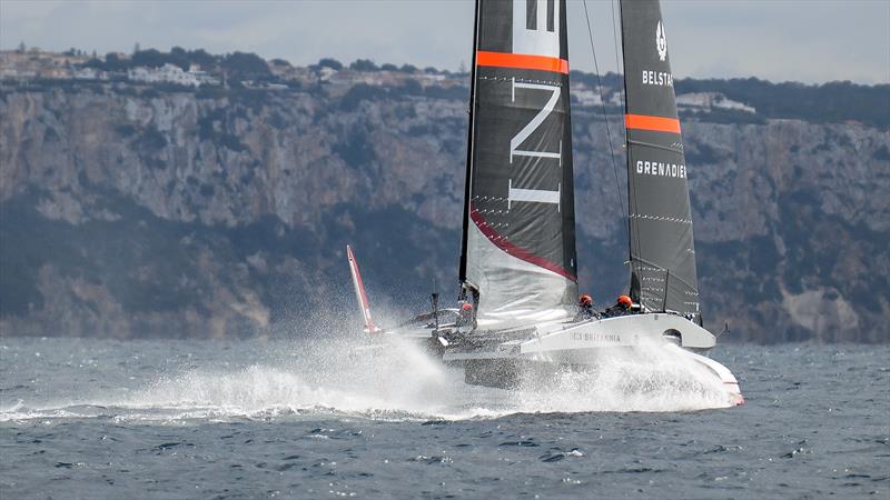 INEOS Britannia  -   LEQ12 - January 28, 2023 - Badia de Palma - Mallorca photo copyright Ugo Fonolla / America's Cup taken at Royal Yacht Squadron and featuring the AC40 class